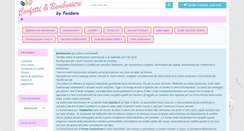 Desktop Screenshot of confettiebomboniere.com